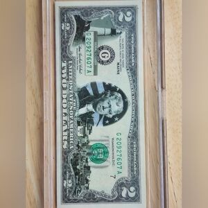 Two Dollar Bill OverPrint 50 State Bills. Maine 2003